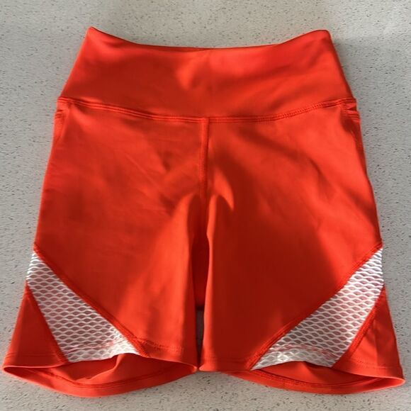 NWOT Free People Space Race Bike Shorts High Rise Sweat Wicking Compression XS - Picture 10 of 11